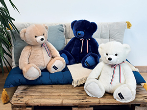 ours français, Maïlou, fabrication française, ours en peluche