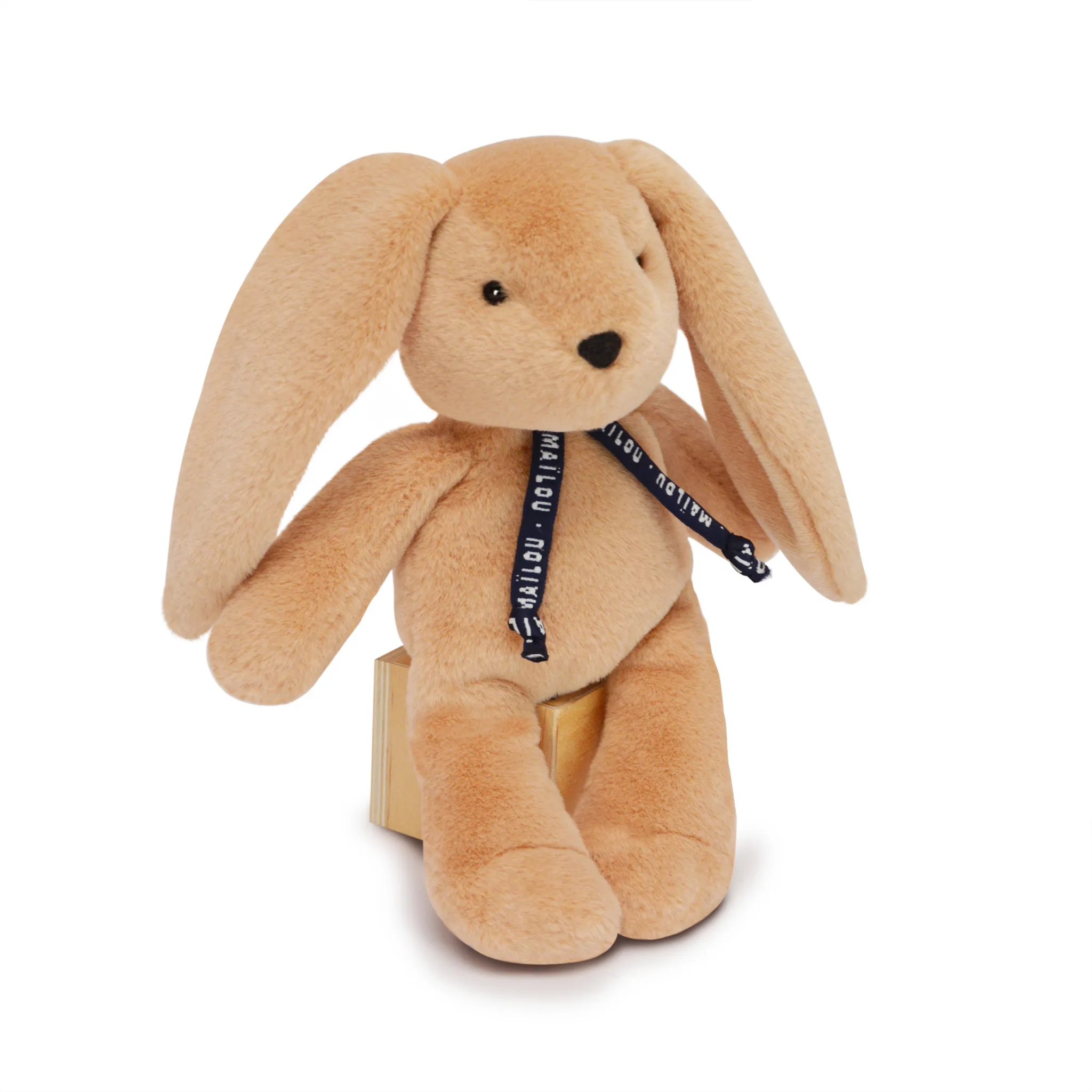 Peluche lapin beige bébé – Dorlotin artisanale Maïlou France – Image 3