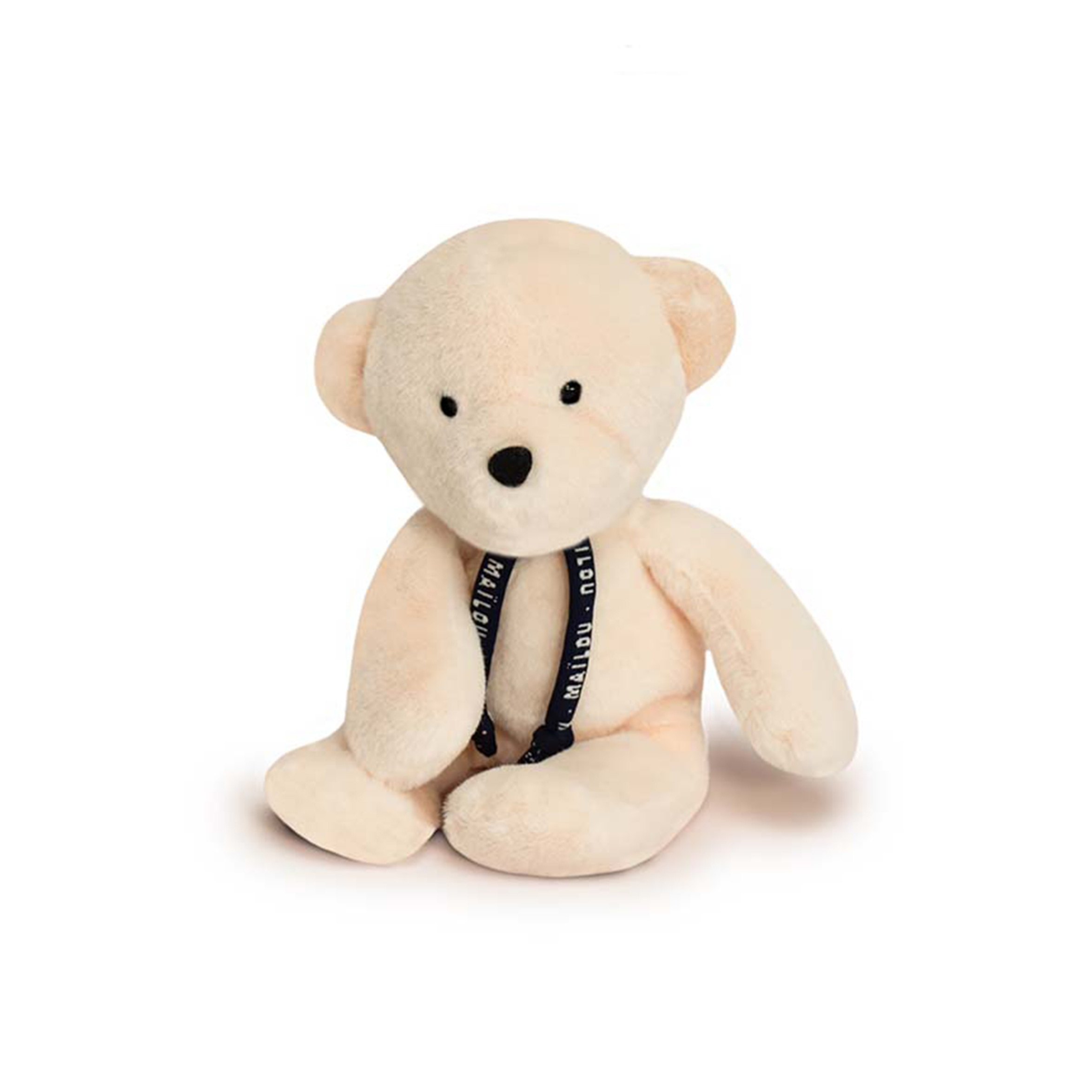 Petite Peluche Made in France - Ours Dorlotin Maïlou Ivoire