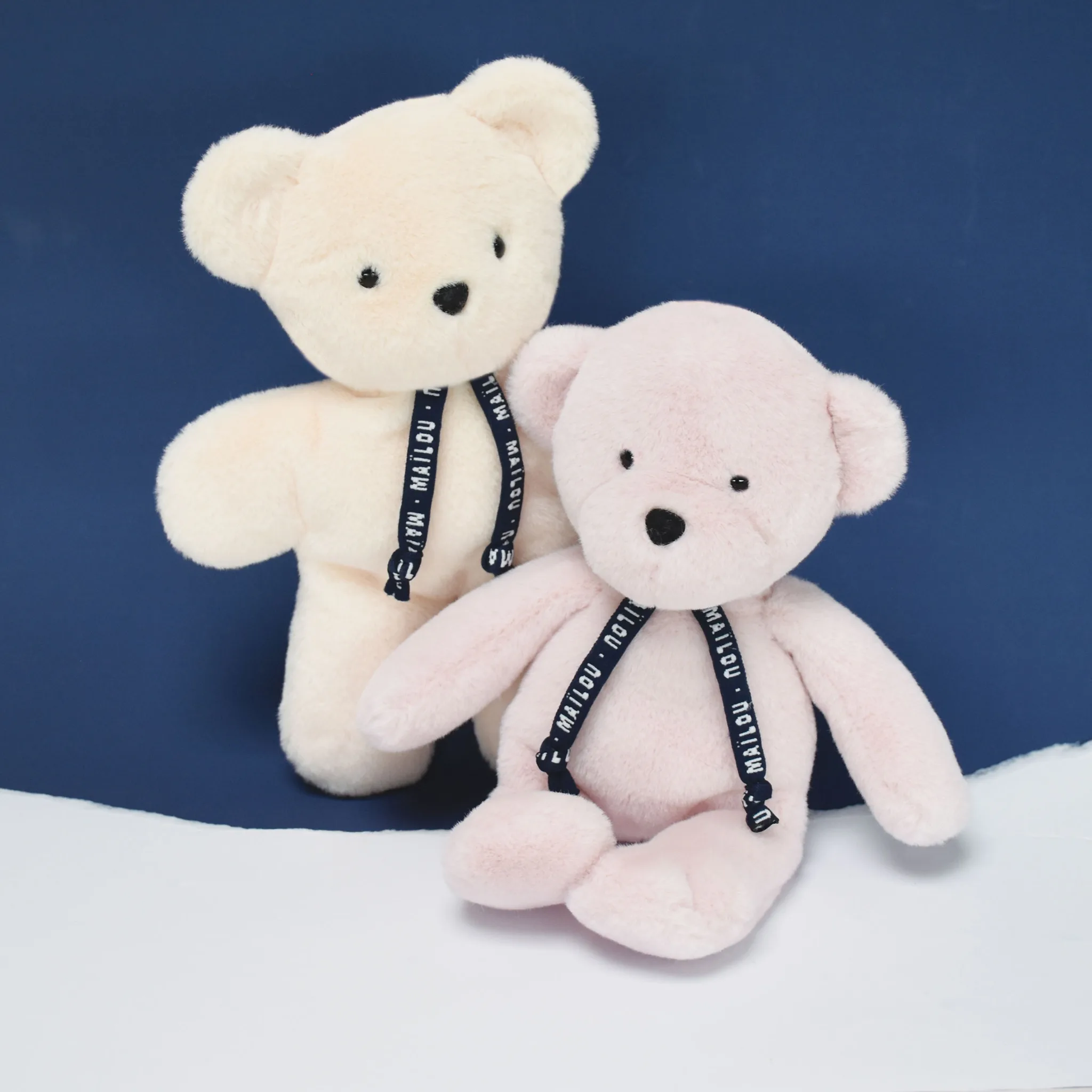 Doudou ours pain d’épices ivoire – Dorlotin Fait main – Image 3