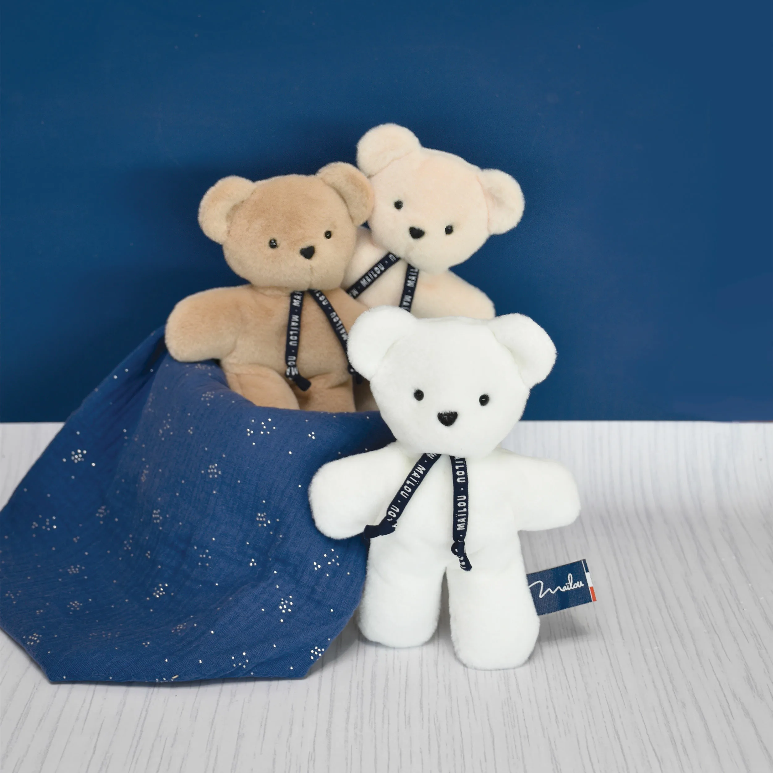 Peluche ours pain d’épices – Fait main en Bretagne - Dorlotin – Image 3