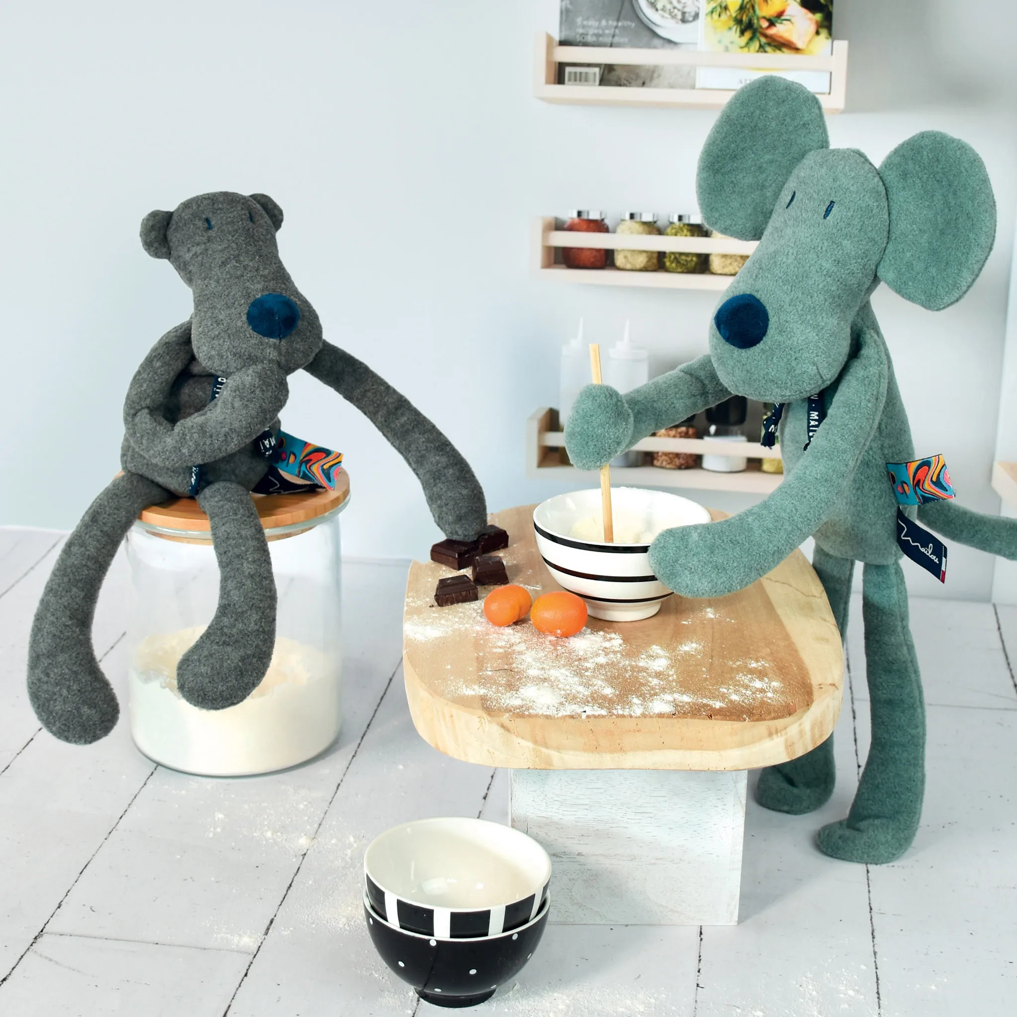 Peluche ours fabrication française – Nours - Les Pop - 40 Cm – Image 2
