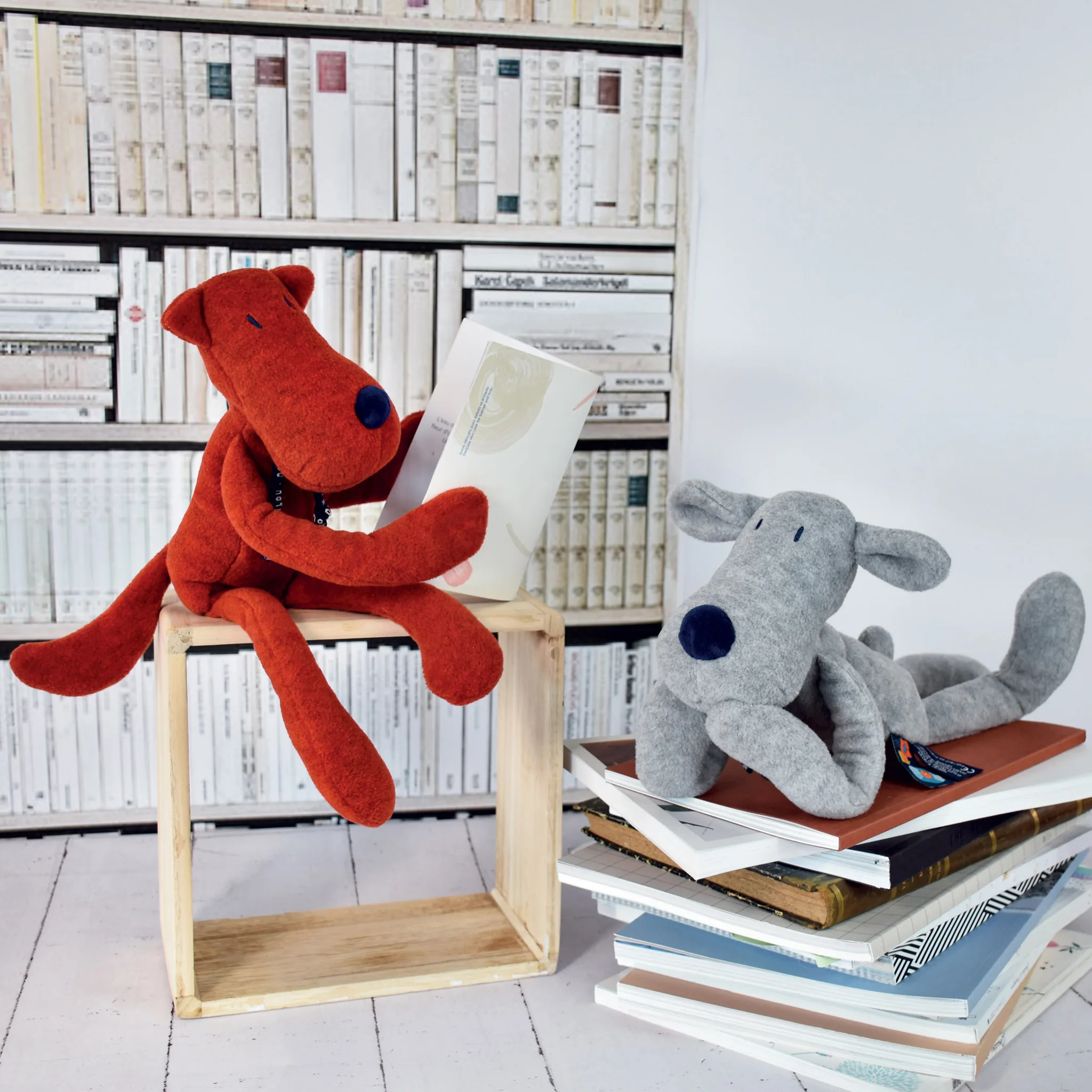 Renard en peluche français – Futfut Les Pop - 100cm – Image 2