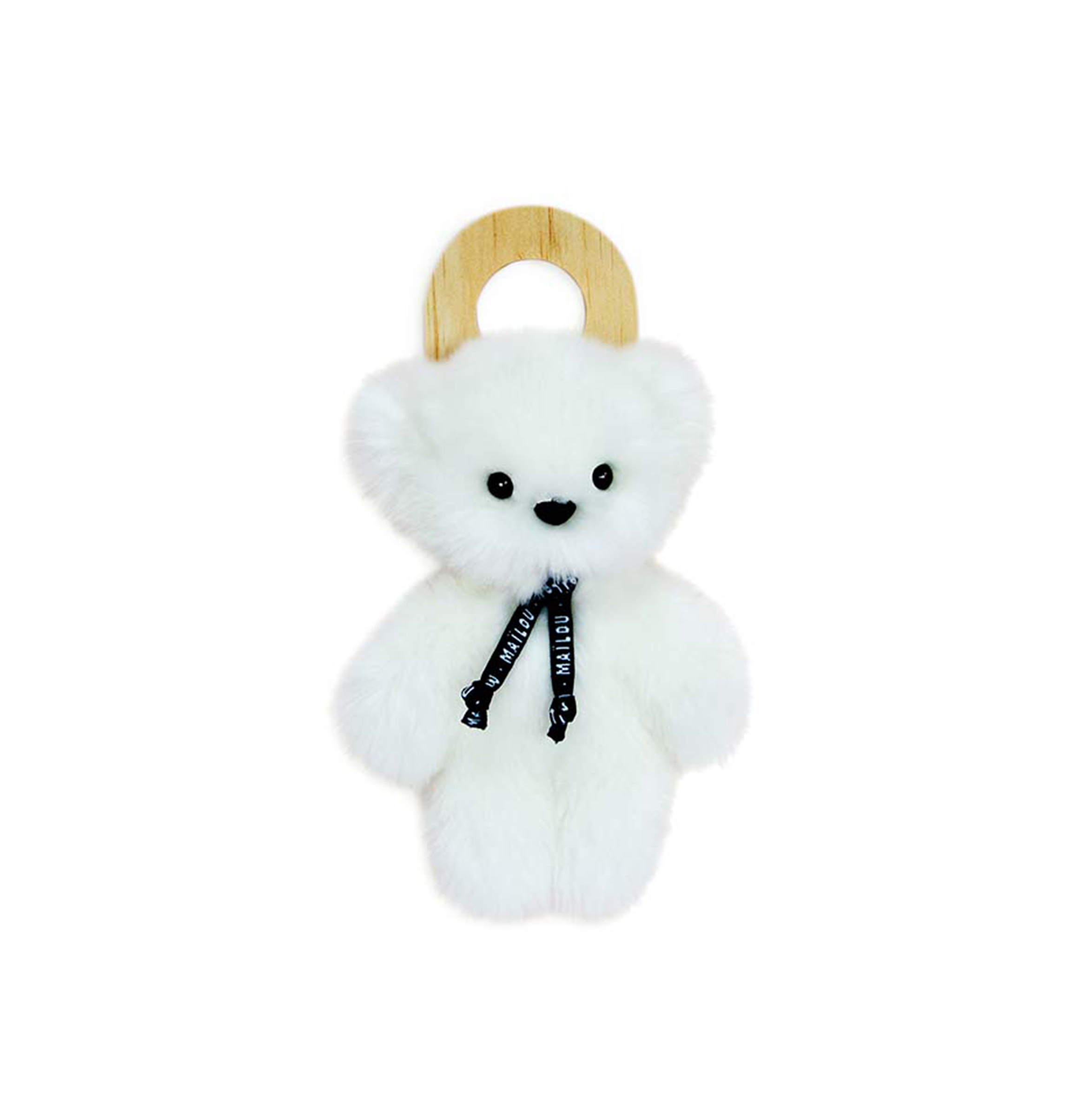 Petit Frenchie Doudou Ours fait main en Bretagne
