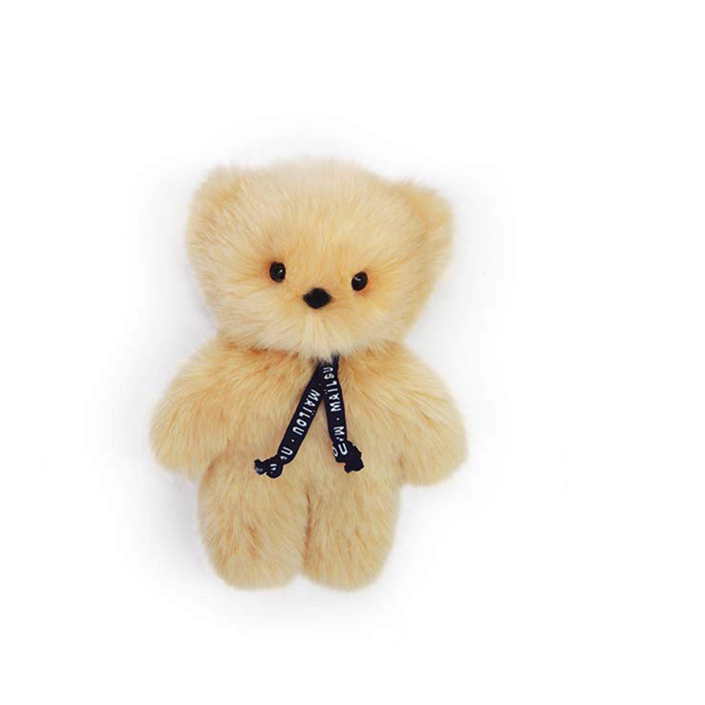 Petit Frenchie Ours Peluche Made in France - beige