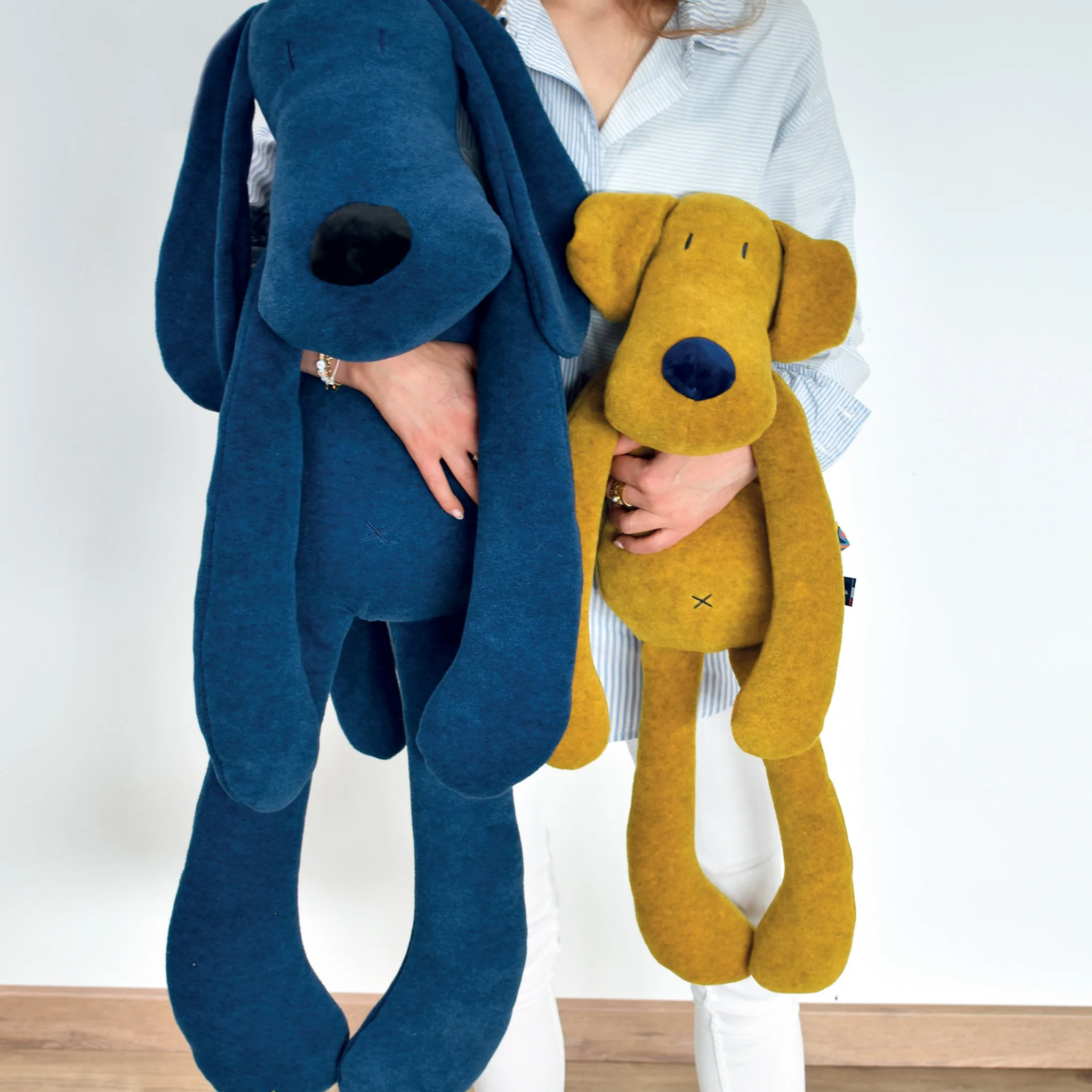 Peluche chien géant français – Oups le Chien POP 100 cm – Image 2