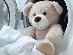 ours en peluche, laver sa peluche, peluche, enfant, doudou, peluche française, fabrication française, made in france, Maïlou tradition