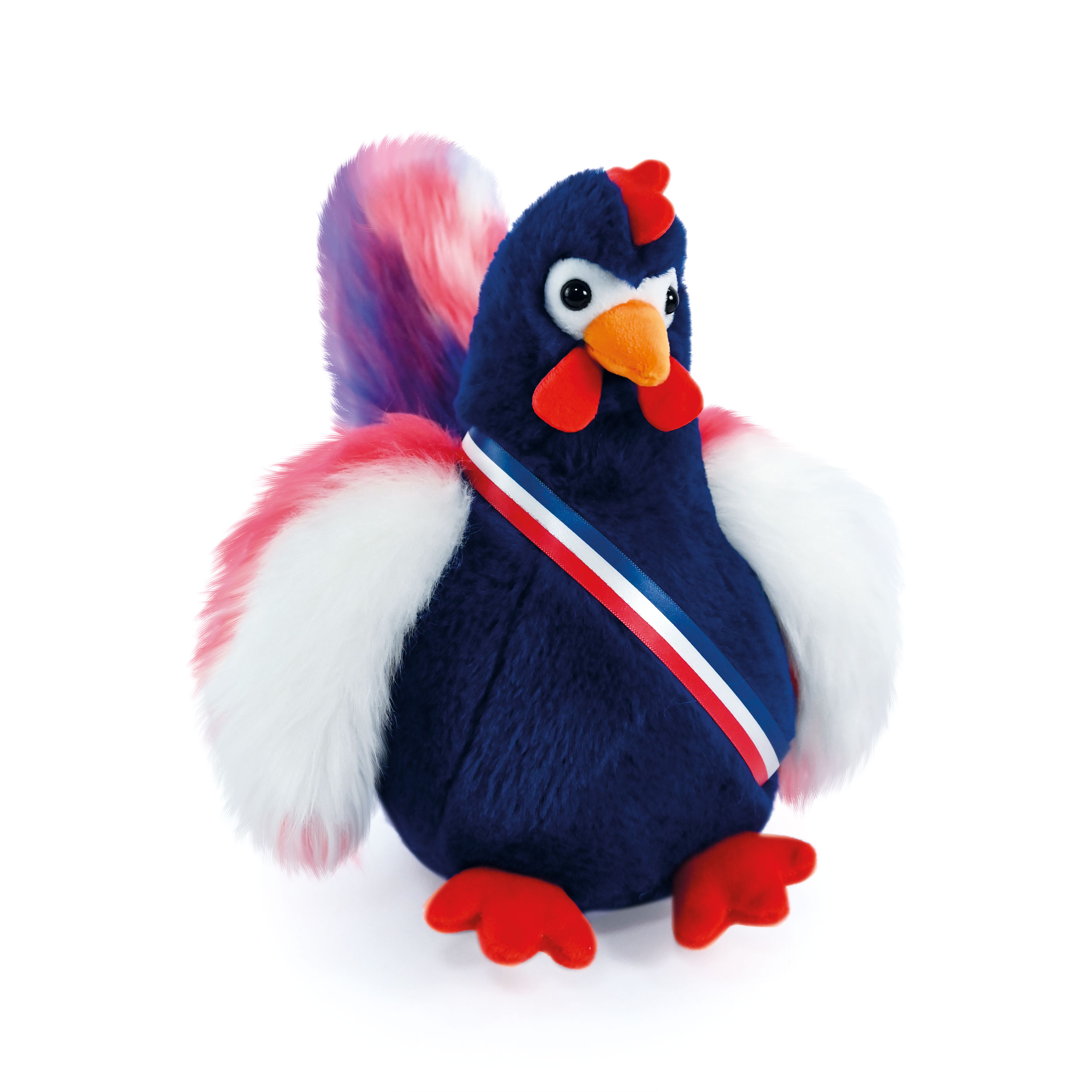 Paulo peluche coq 24cm France – Authentique et tricolore – Image 2