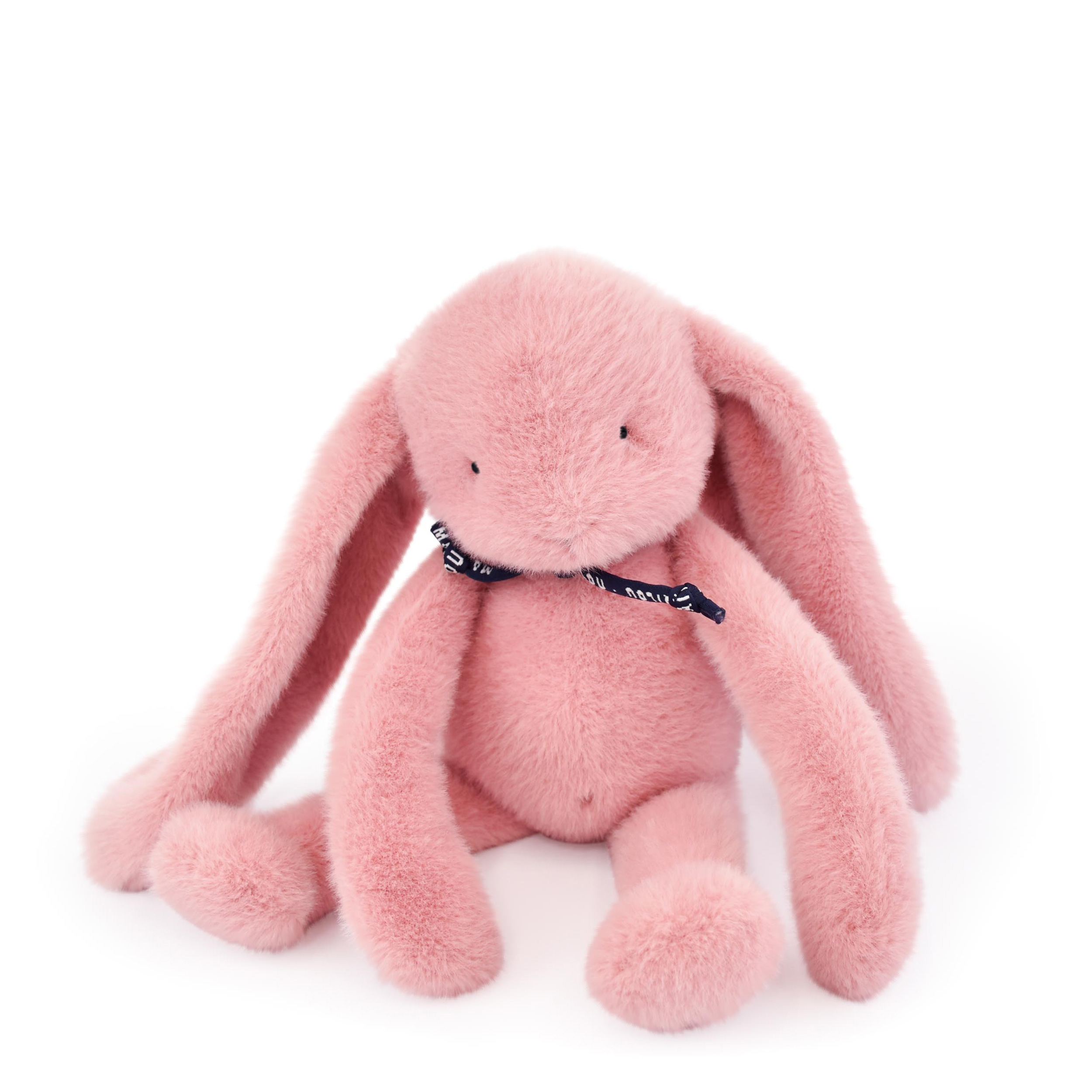 Peluche Lapin Méloé rose artisanale