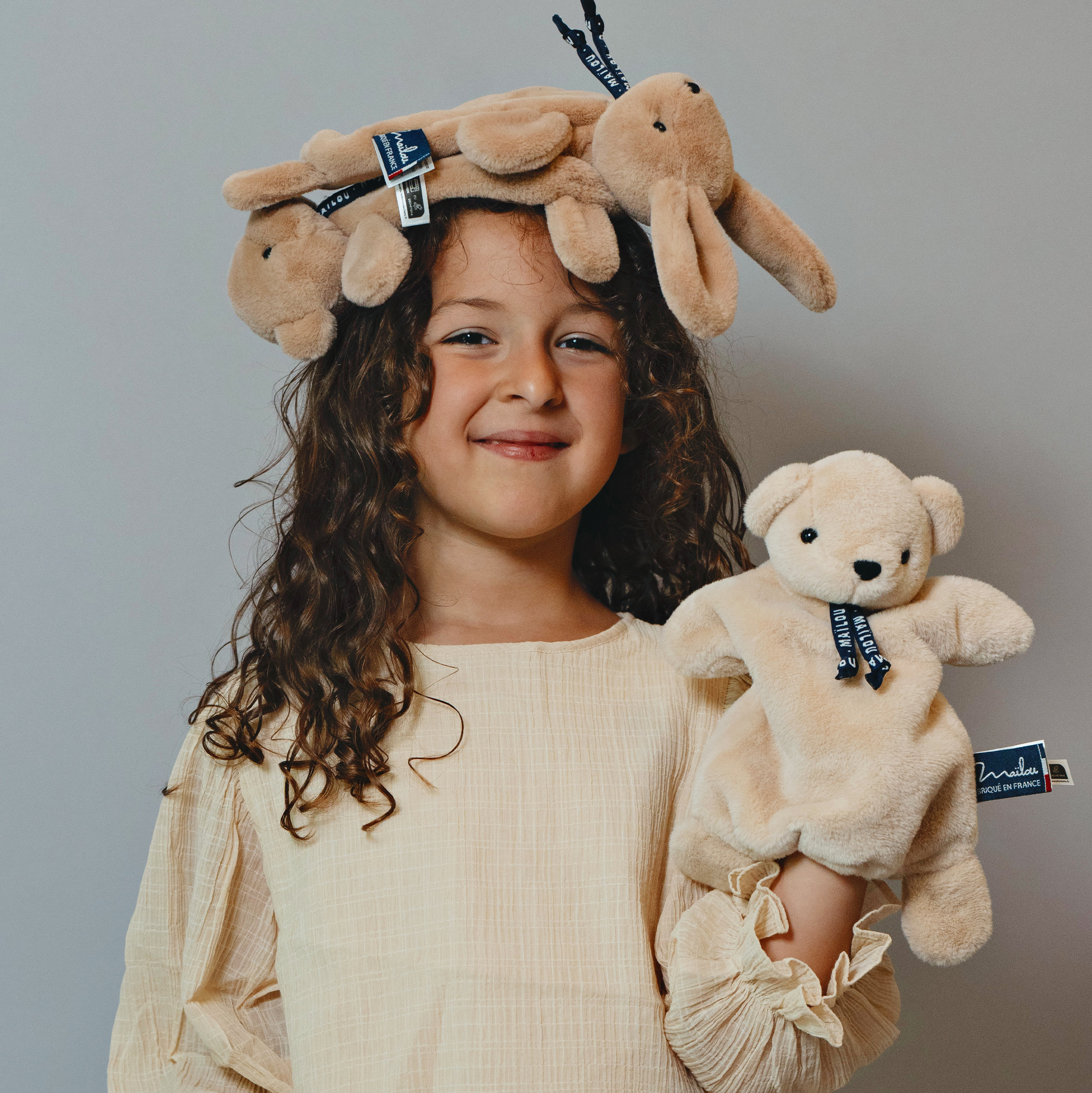 Marionnette Ours Dorlotin Maïlou