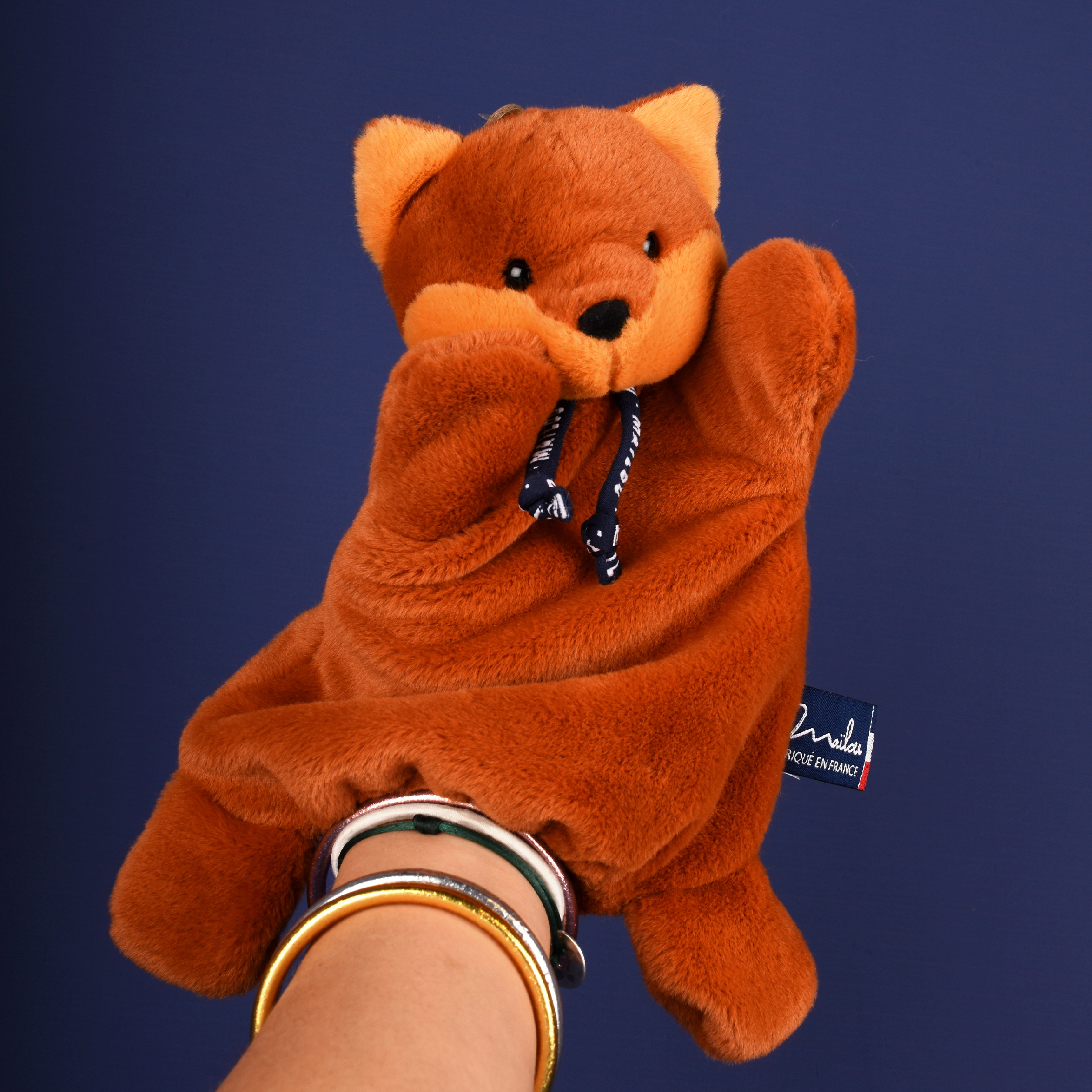 Marionnette Renard Dorlotin