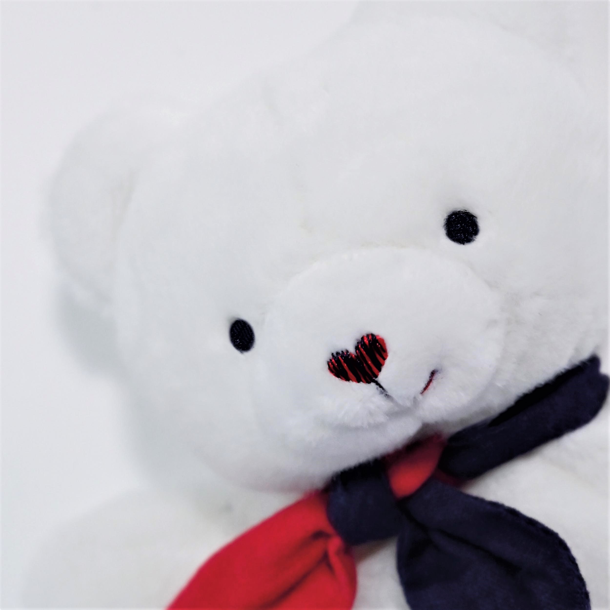 L'Ours Élysée Doudou plat fabriqué en France - 22 cm – Image 4