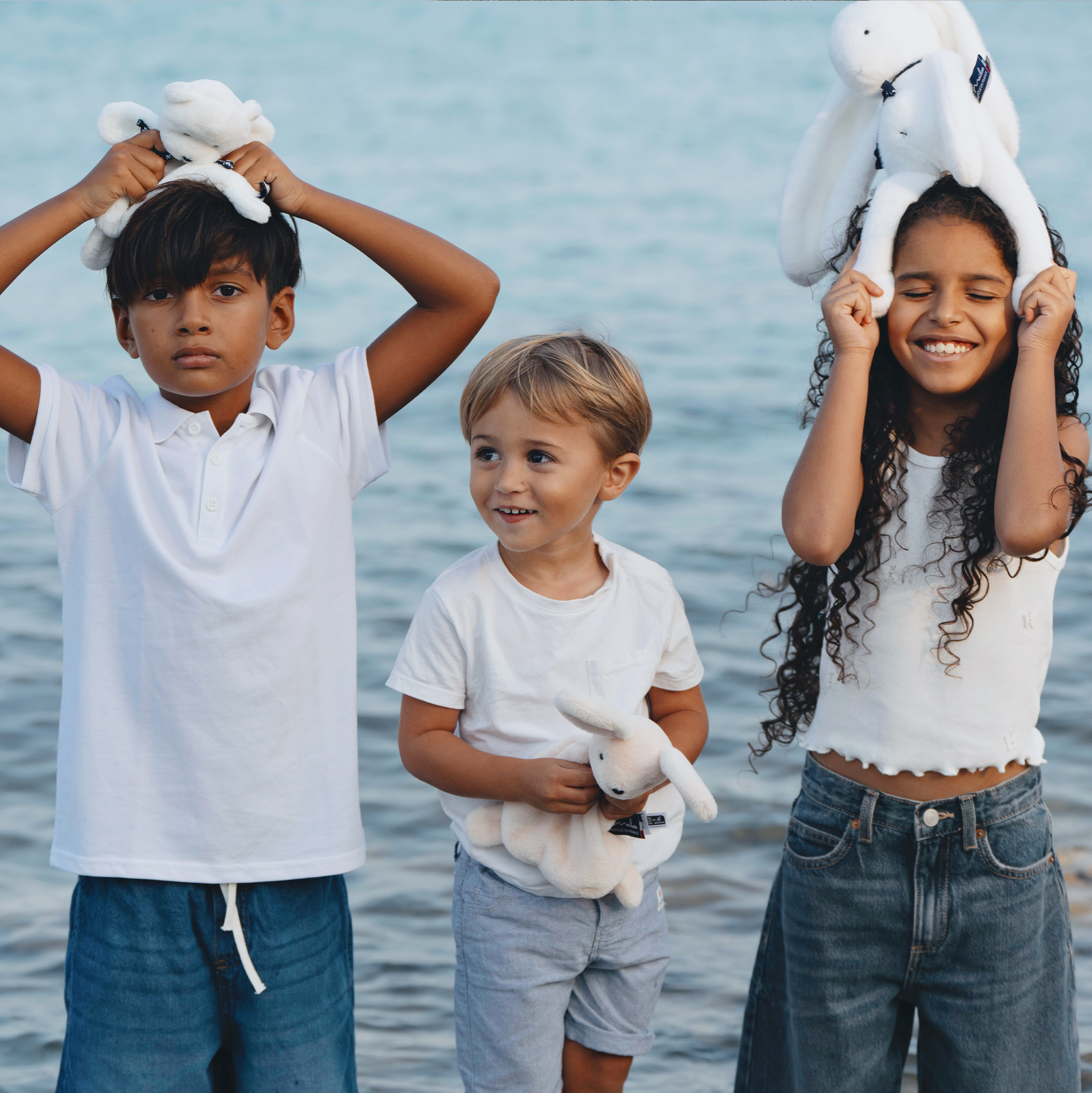 Peluches blanches Maïlou Tradition