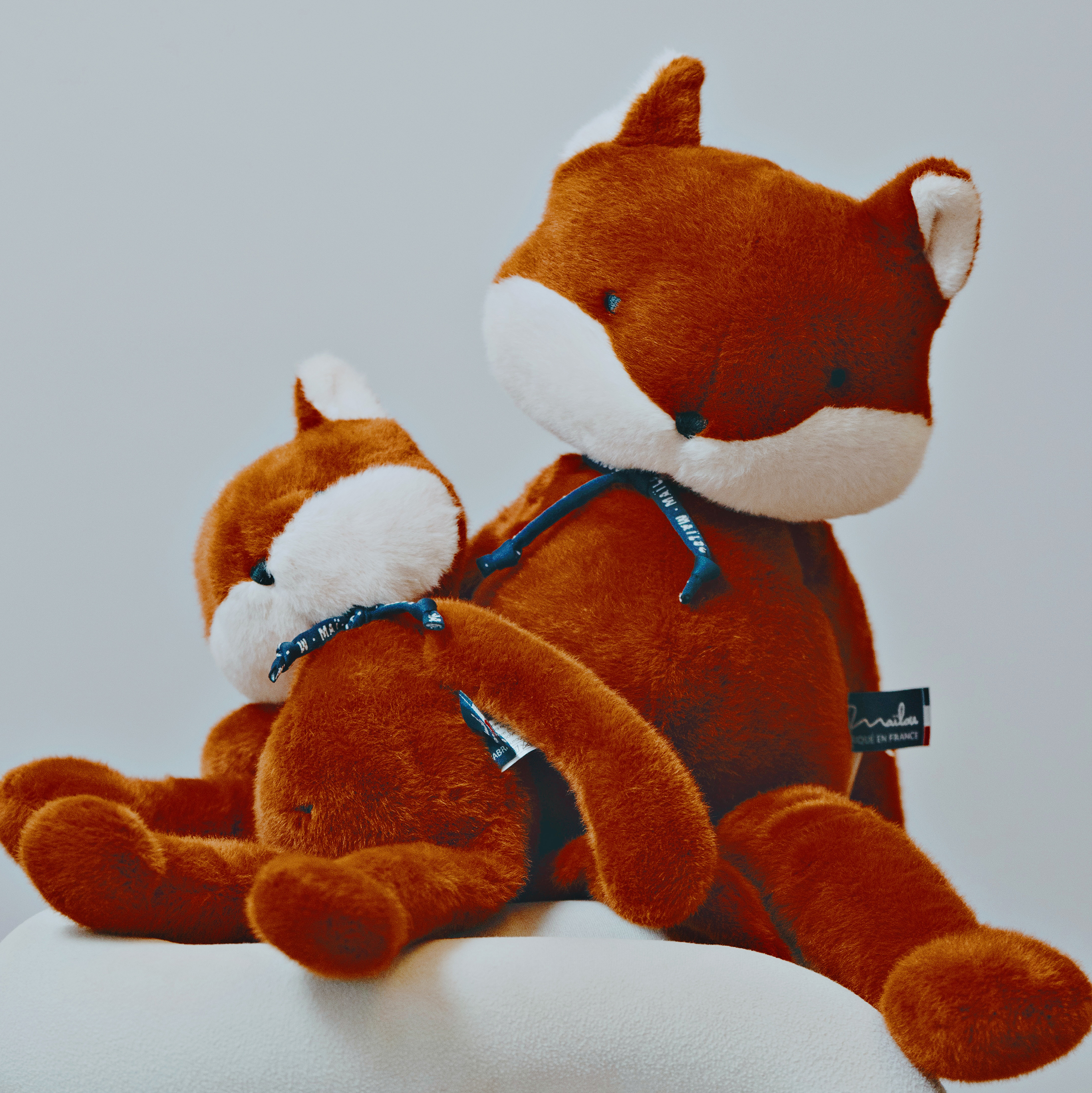 Peluche renard fauve Méloé