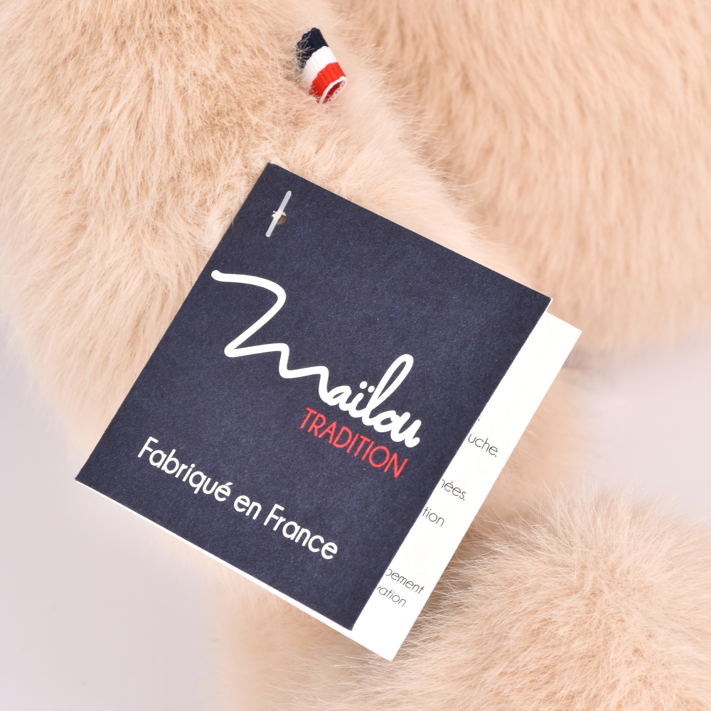 Certificat authenticité Ours Maïlou