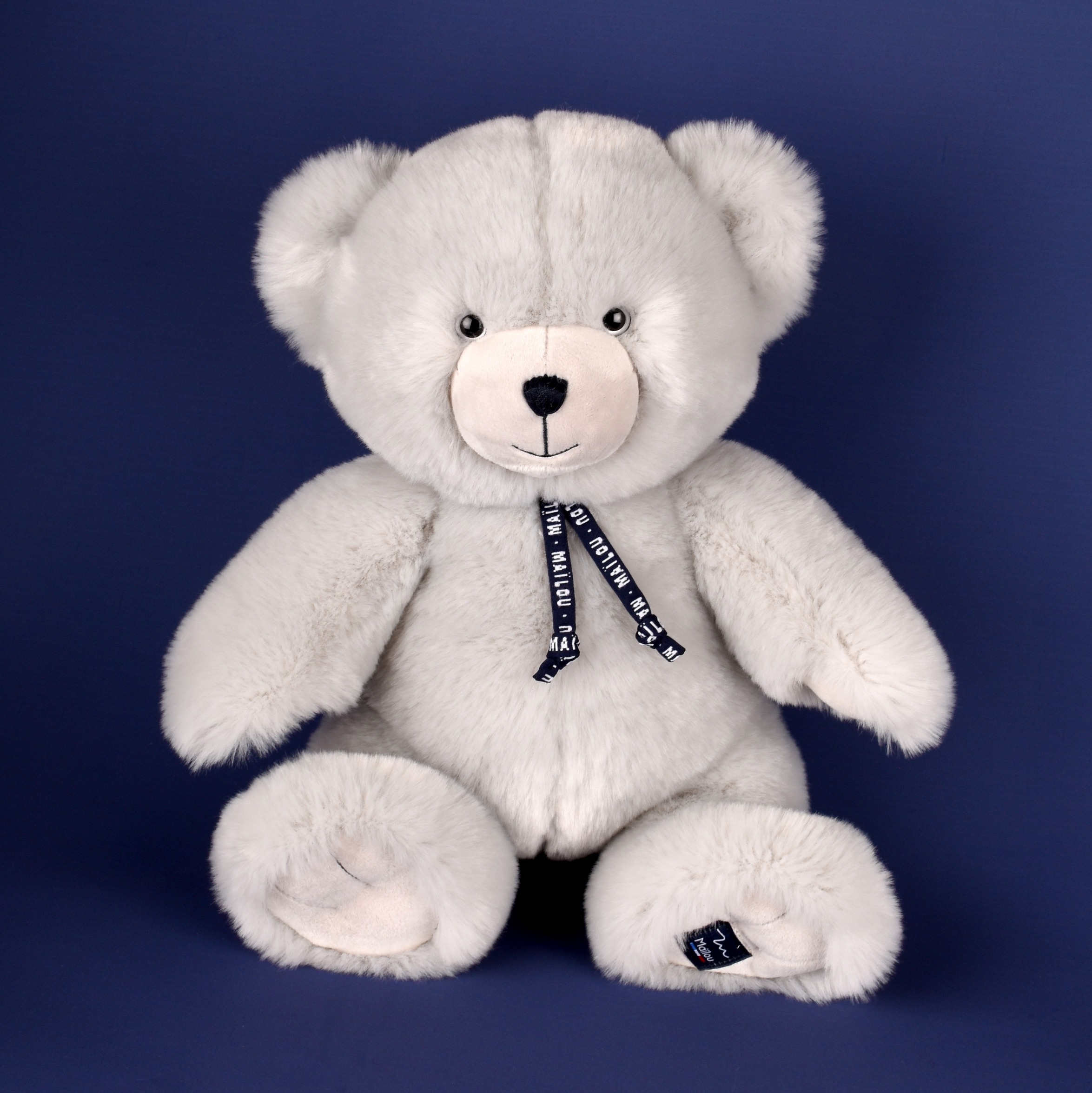 L'Ours Maïlou Gris Perle