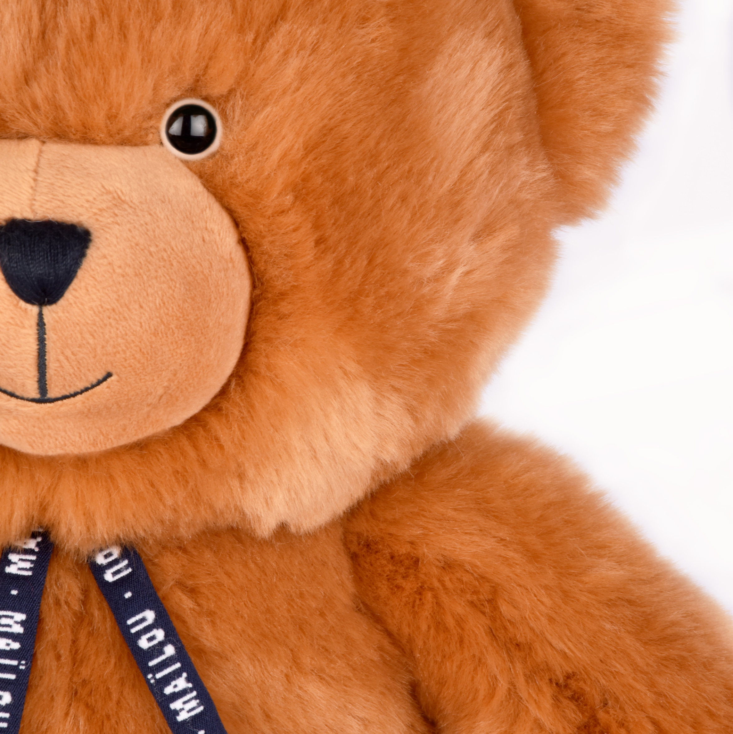 L'Ours Maïlou Caramel visage