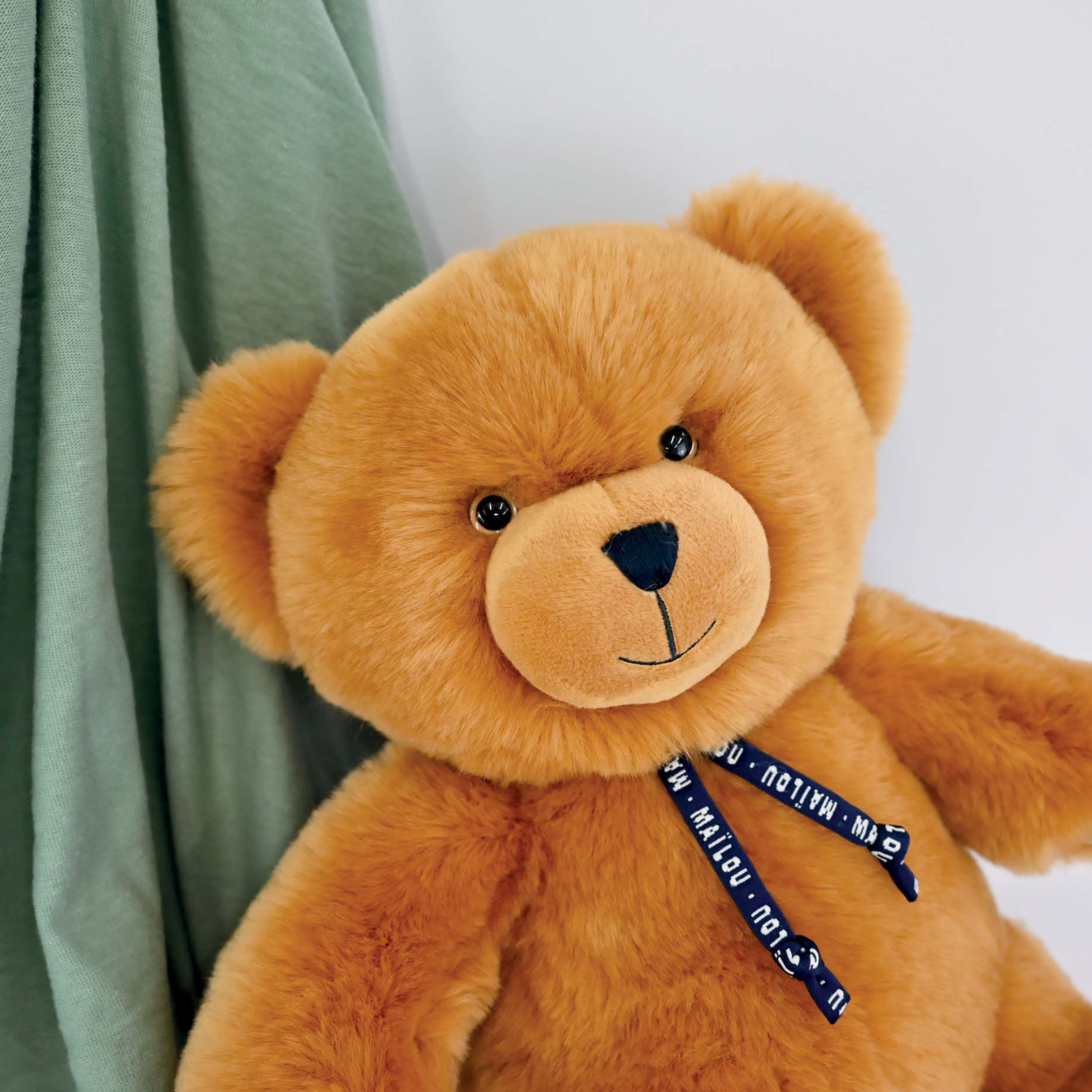 L'Ours Maïlou - Ours en peluche caramel