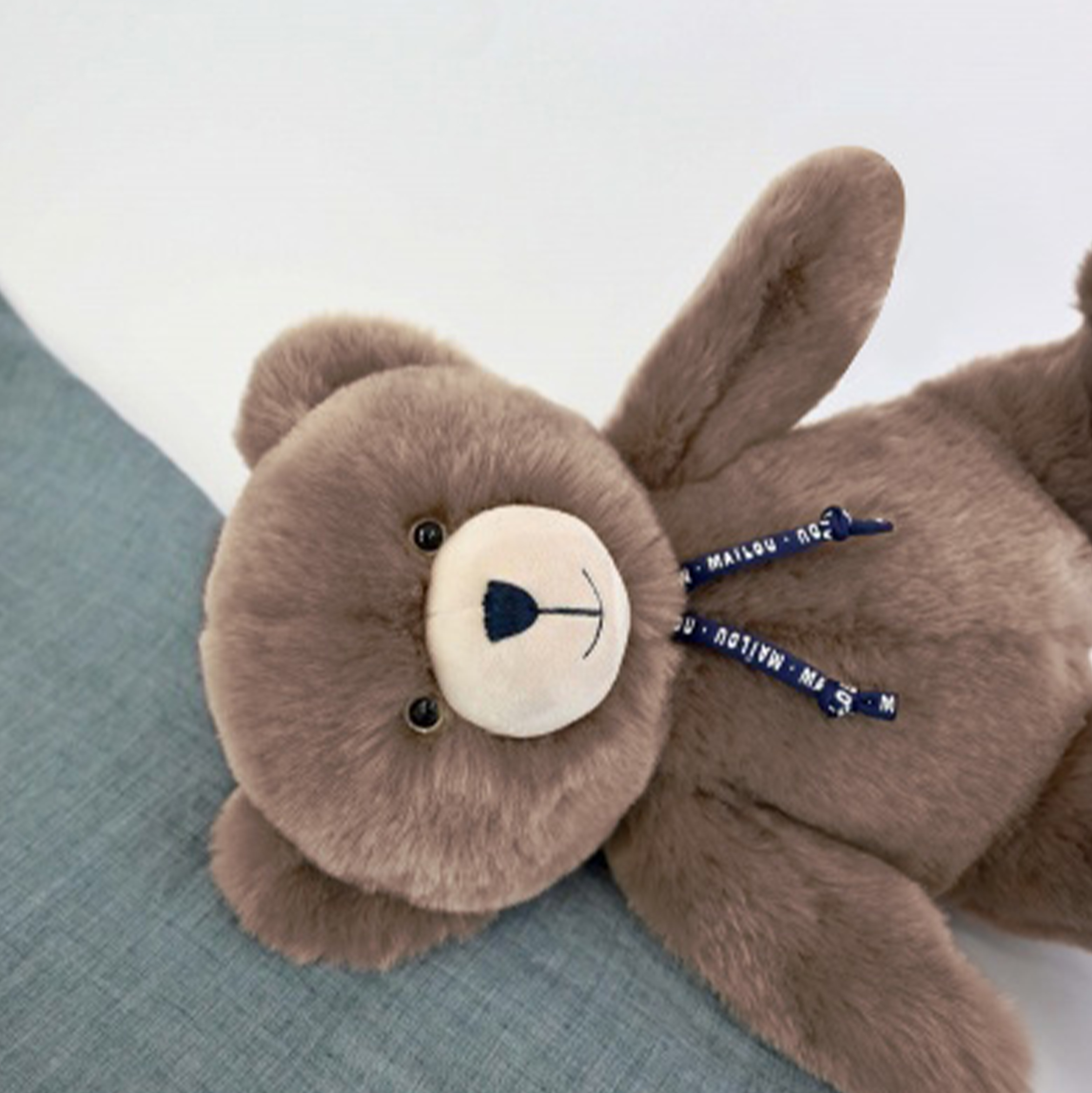 L'Ours Maïlou - Ours en peluche Taupe