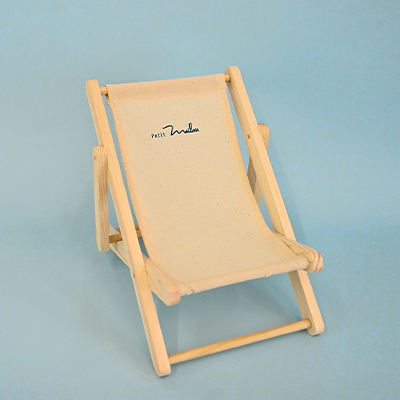 Transat Pliant Bois Naturel Mobilier Petit Mailou Made in France