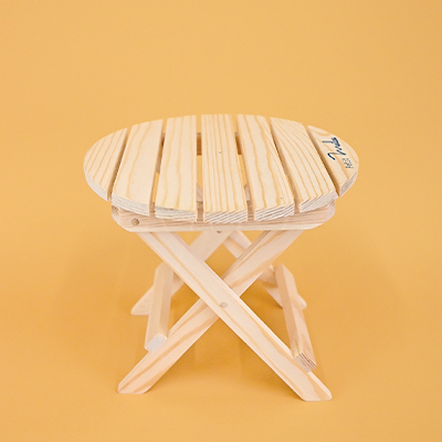 Table Pliante Bois Naturel Mobilier Petit Mailou Made in France