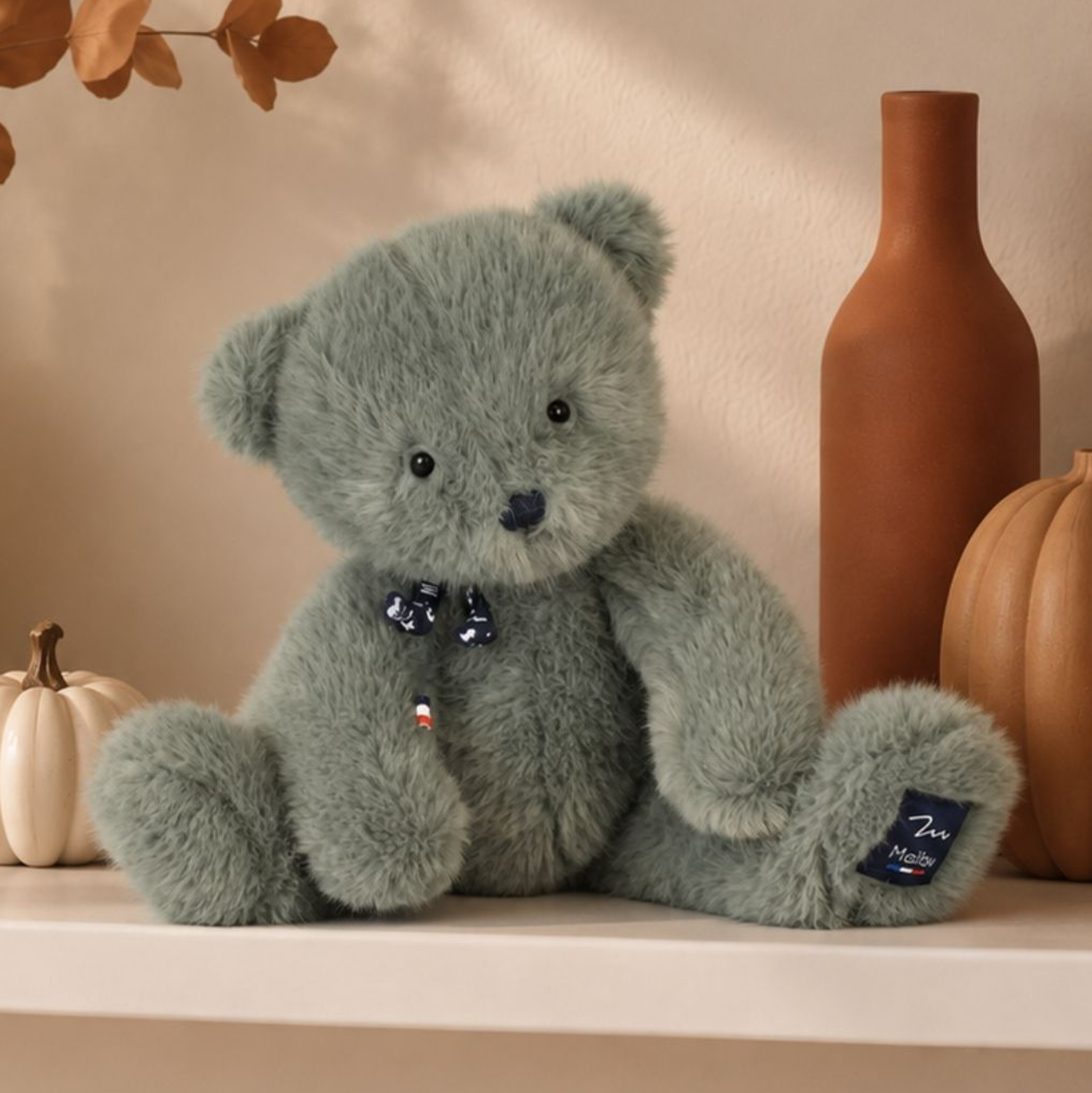 Peluche Ours Sowen vert