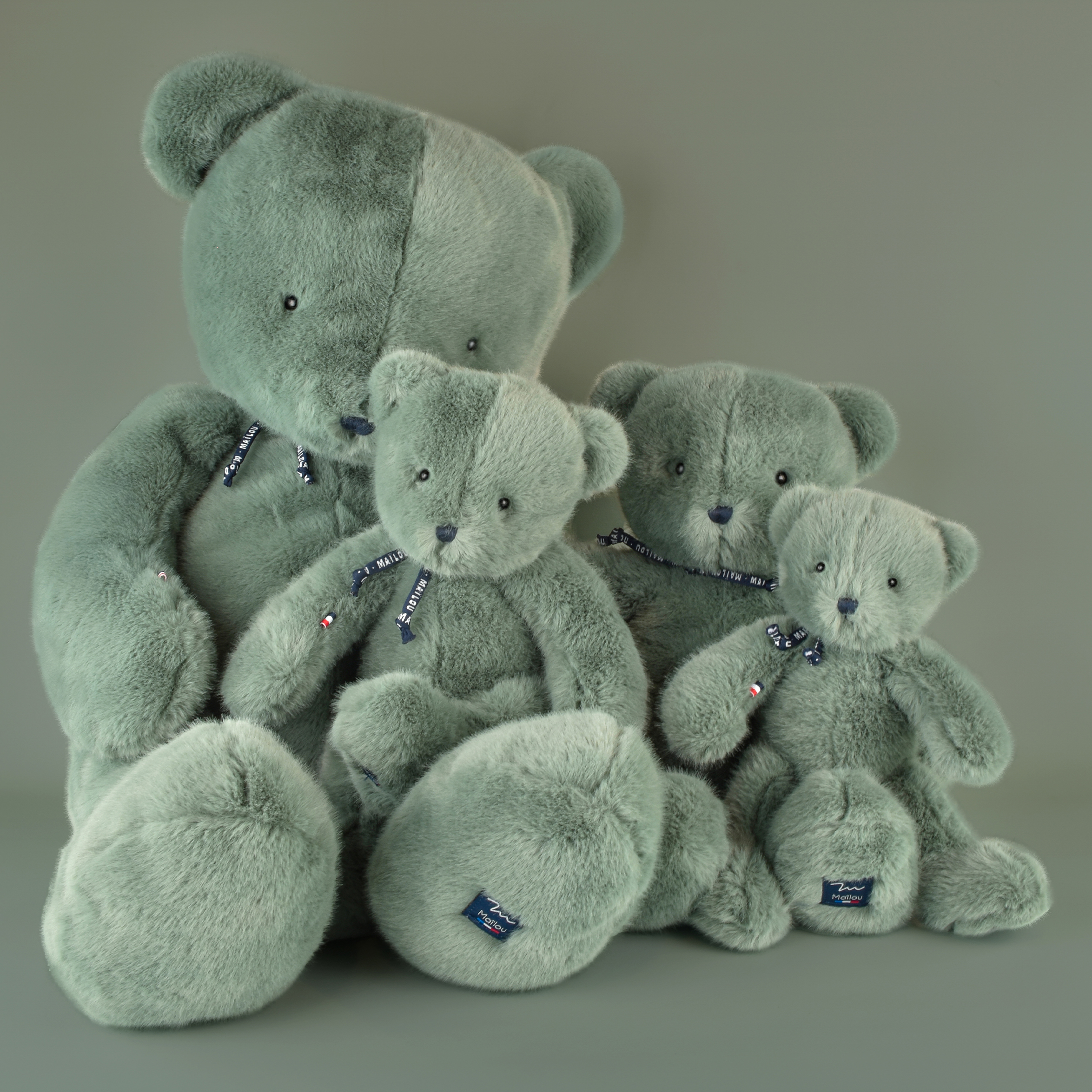 Ours en peluche Vert Sowen Famille