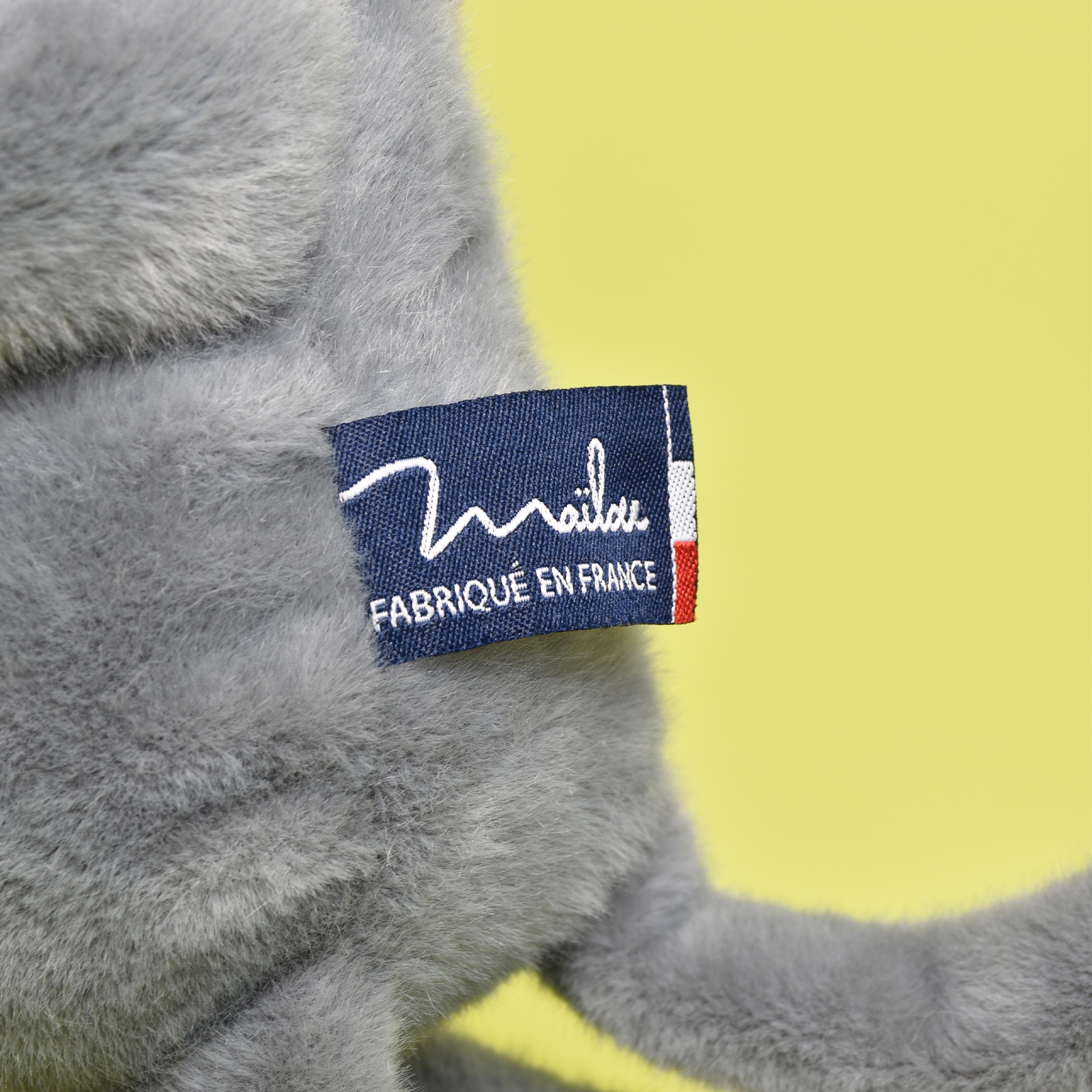 Etiquette Mailou Chat Gris