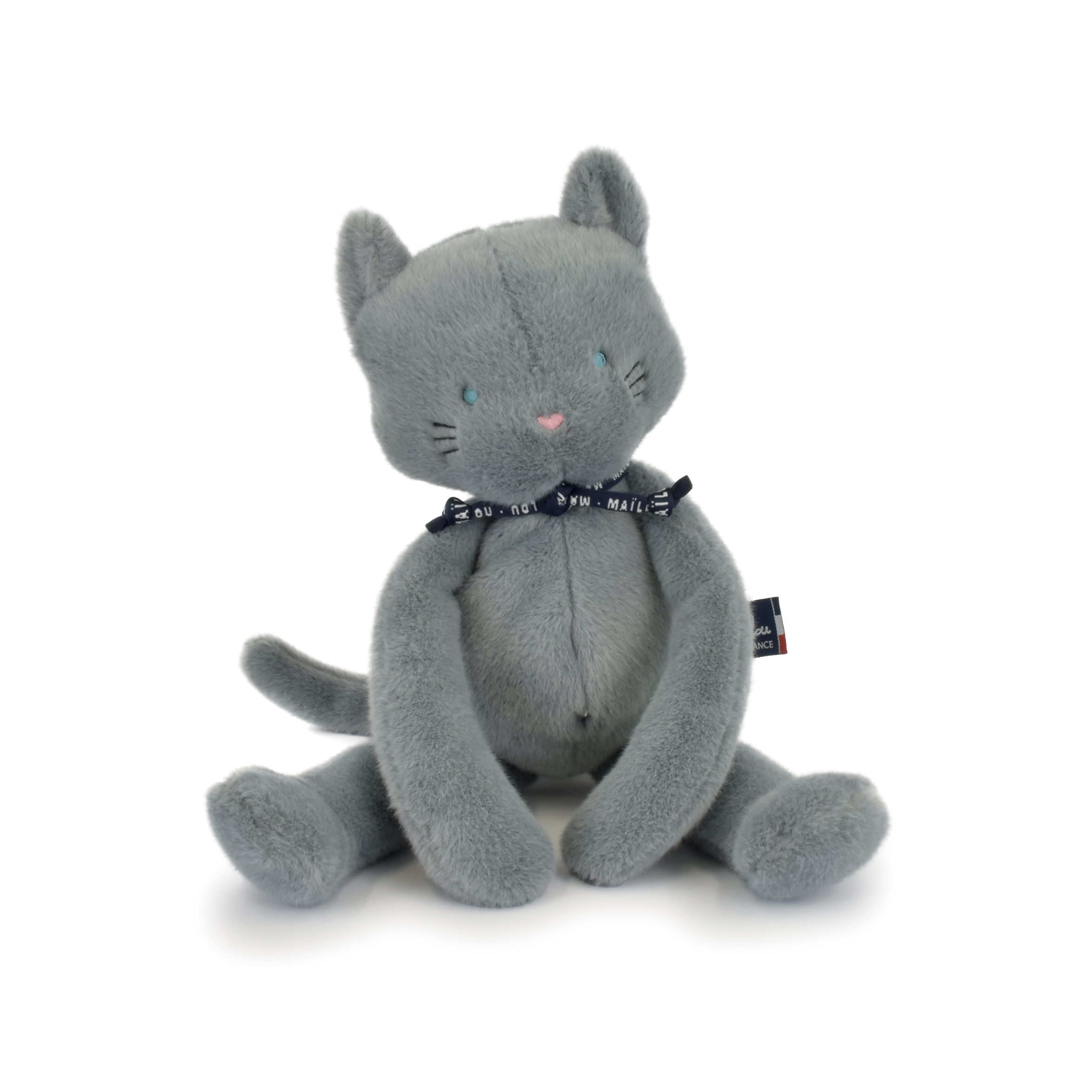 Peluche Chat Gris Méloé