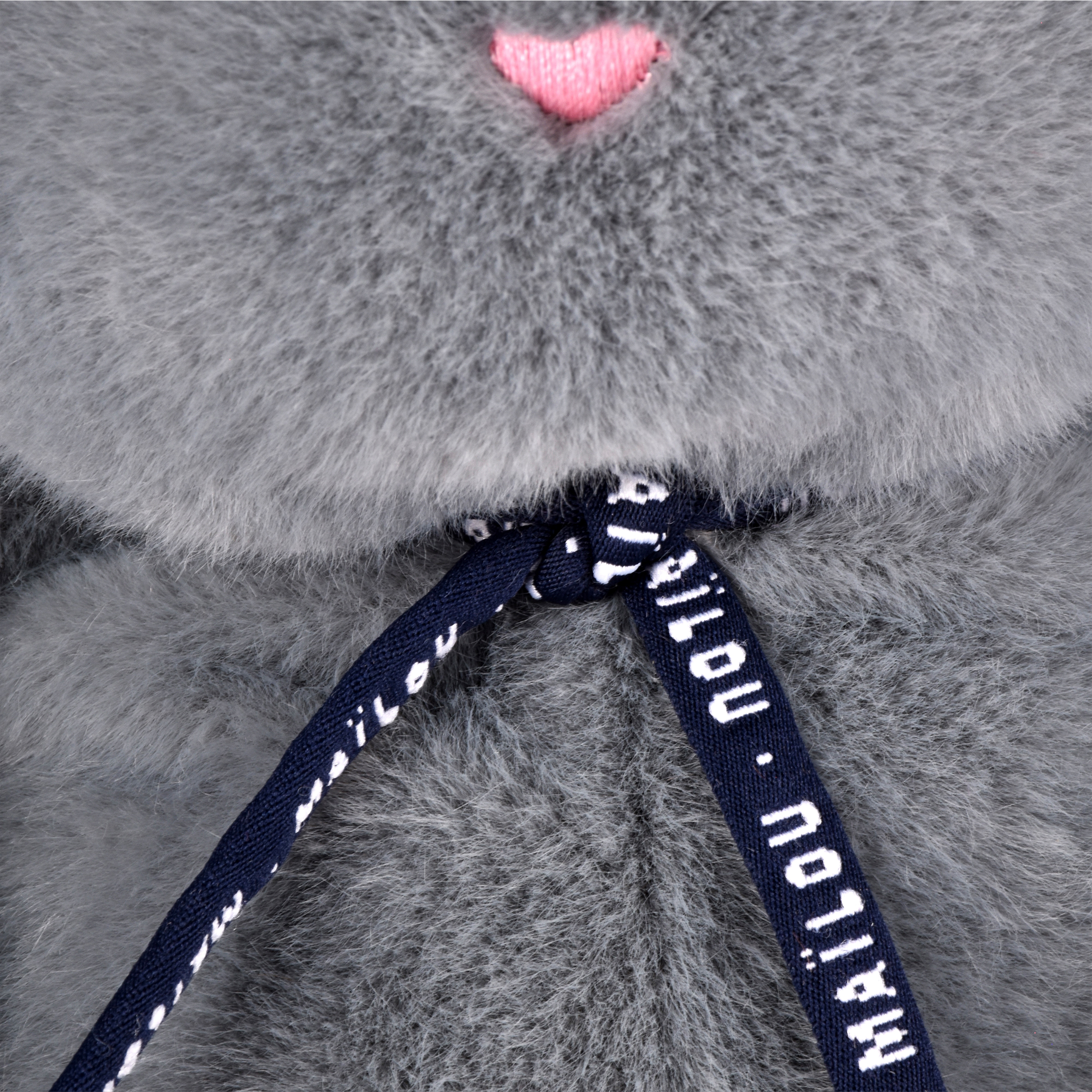 Visage chat Méloé bleu gris