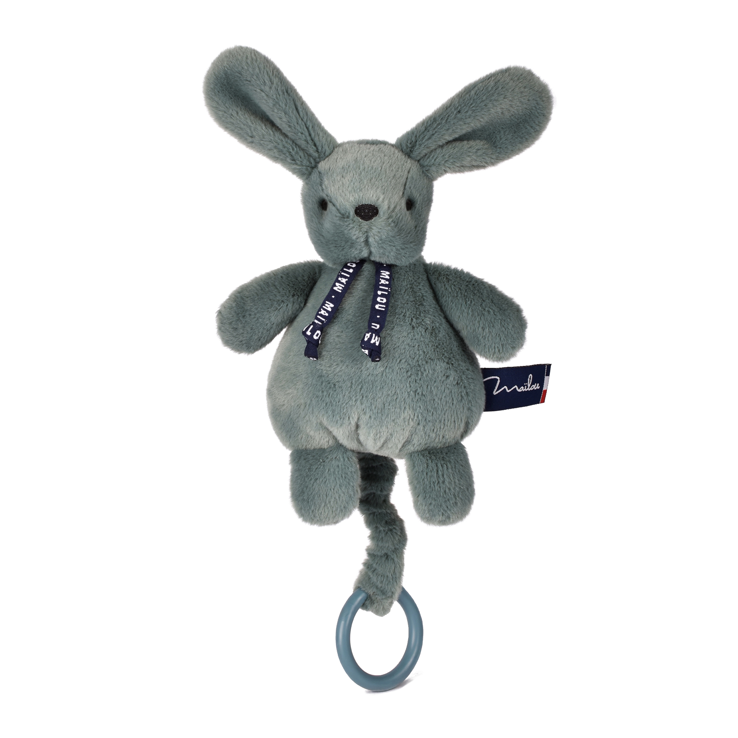 Lapin Dorlotin Boite à musique -Vert Sauge