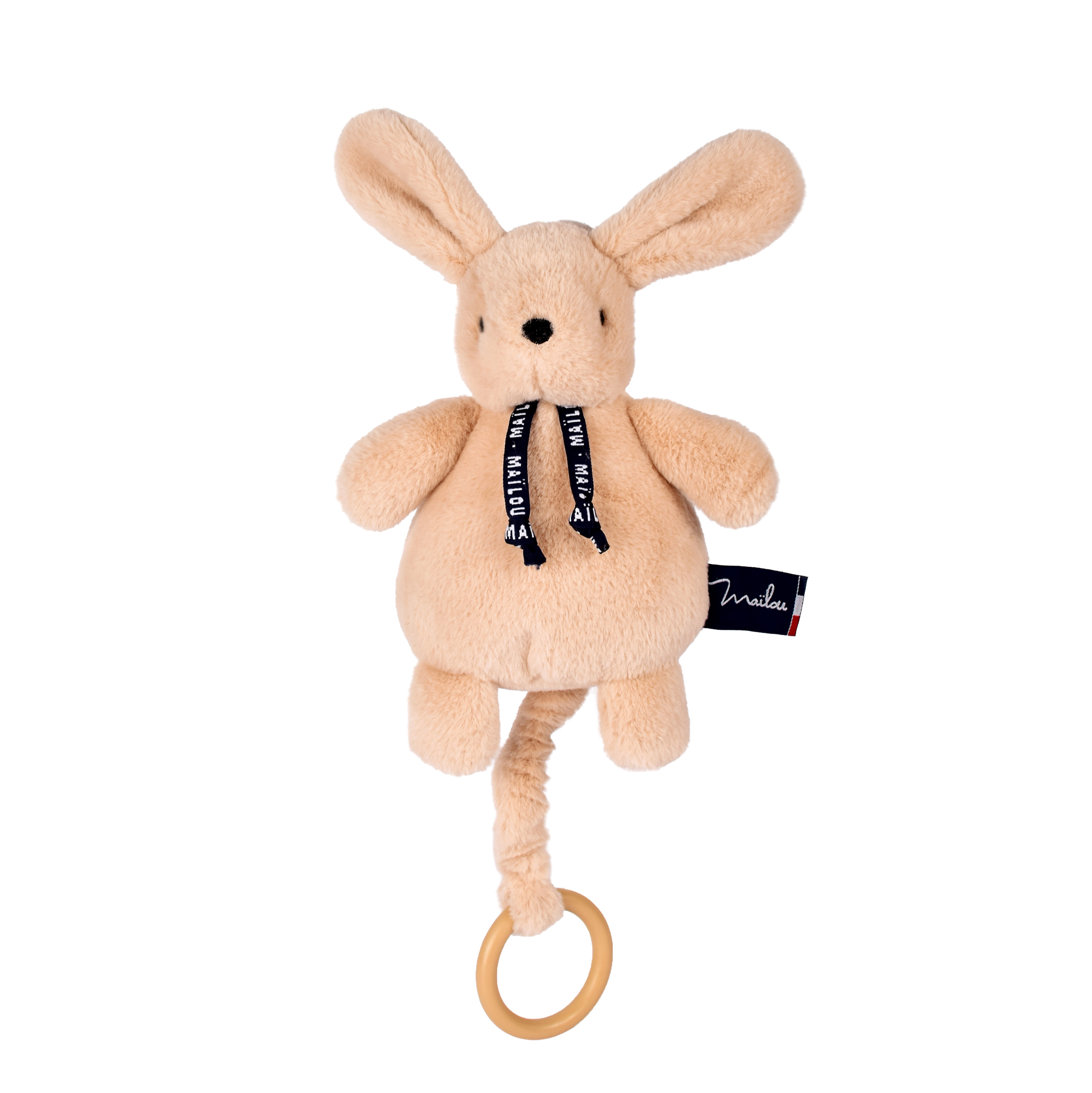 Lapin Dorlotin Boite à musique - Beige