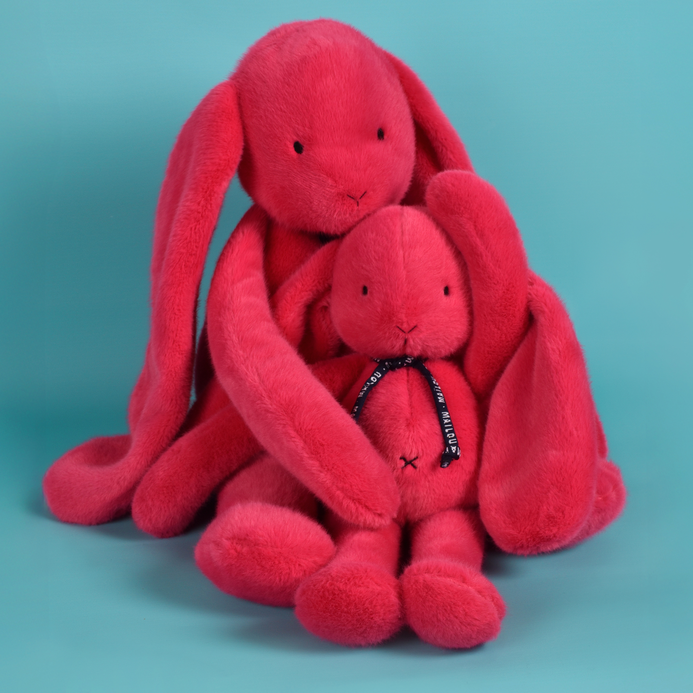 Lapins Méloé Fuchsia Peps 37cm et 56cm