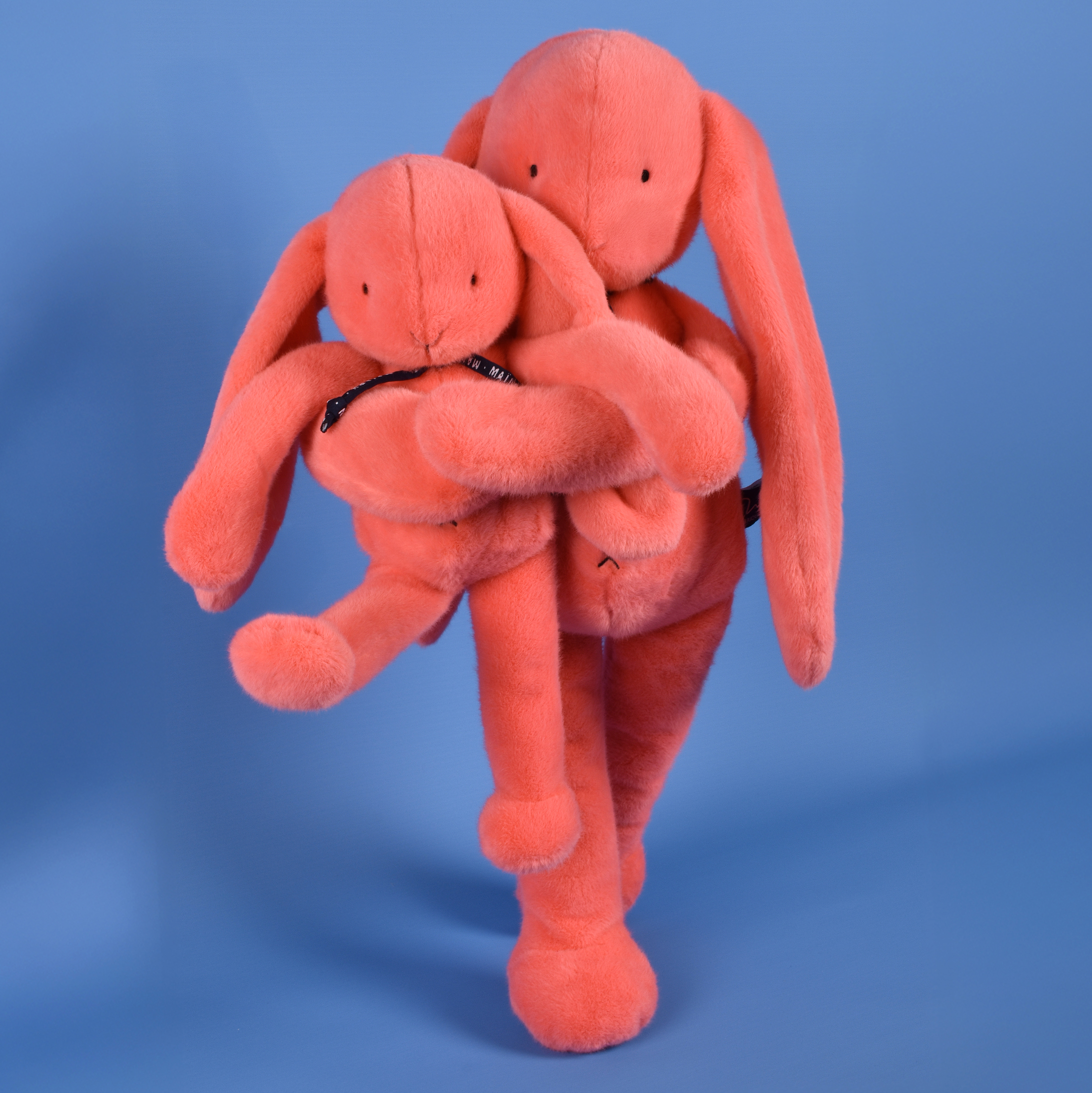 Lapins Méloé Corail acidulé 37cm et 56cm