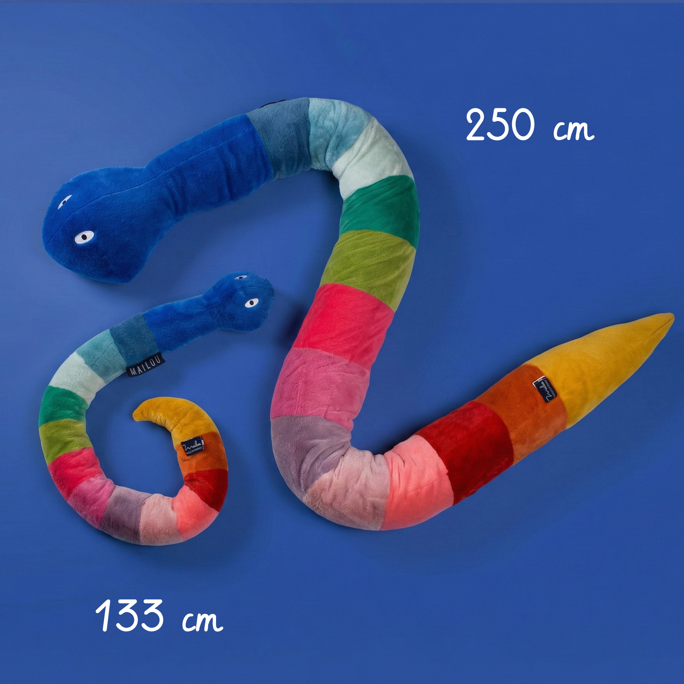 Virgule ,le gentil serpent multicolore